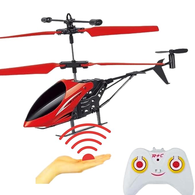 Rechargeable Flying Helicopter with Remote Control For Kids