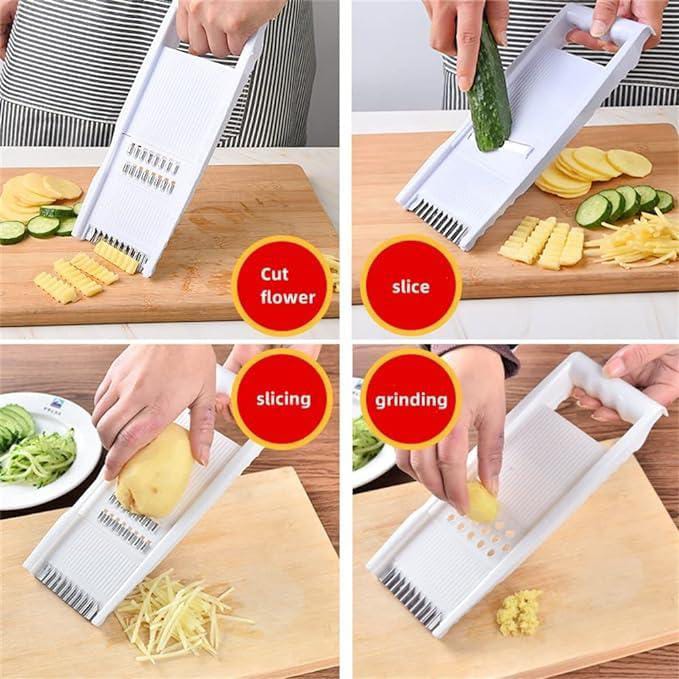 Kitchen Slicer and for fruit and vegetables 5 in 1 option