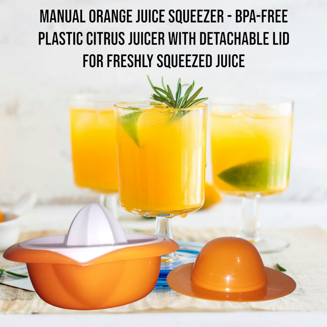 Orange Manuel Juicer